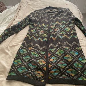 Dressy long sweater.